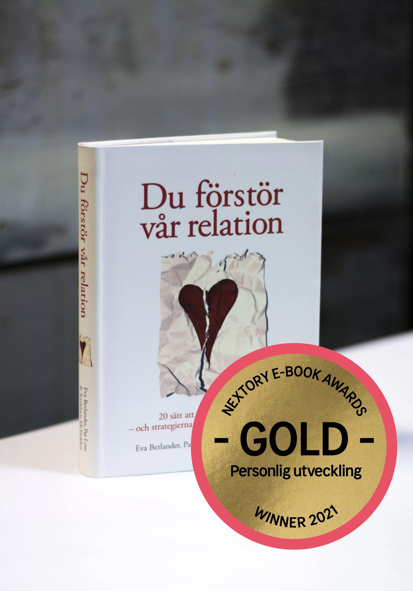 Evas bok ”Du förstör vår relation” vinner pris på Nextory awards!